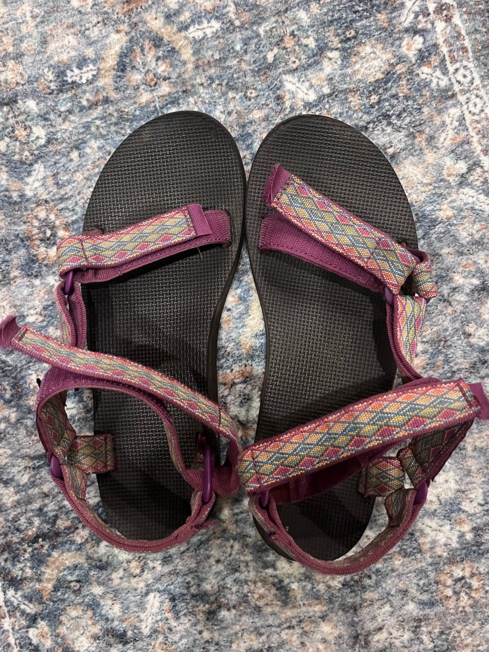 Women’s Teva Purple Strappy Outdoor Sandals